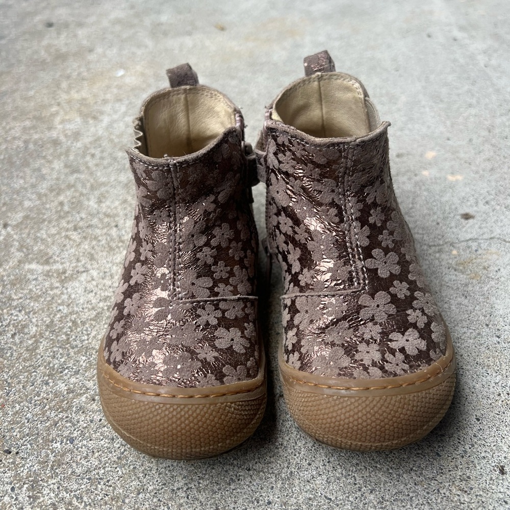 Naturino Sally leather toddler boots- size 24